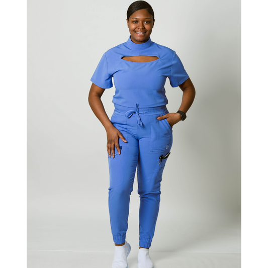 Original "OG" Ceil Blue Scrub Set